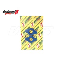 PAR DE TAPONES PARA AJUSTE DE PRECARGA ANILLO HORQUILLA HEX 14MM