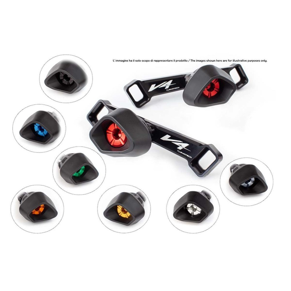 PROTECTORES DE MARCO ACOLCHADOS EVOTECH APRILIA RSV4 R 2009-2015