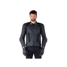 CHAQUETA DE CUERO DE MISILES V3 ALPINESTARS DE FLUJO DE AIRE
