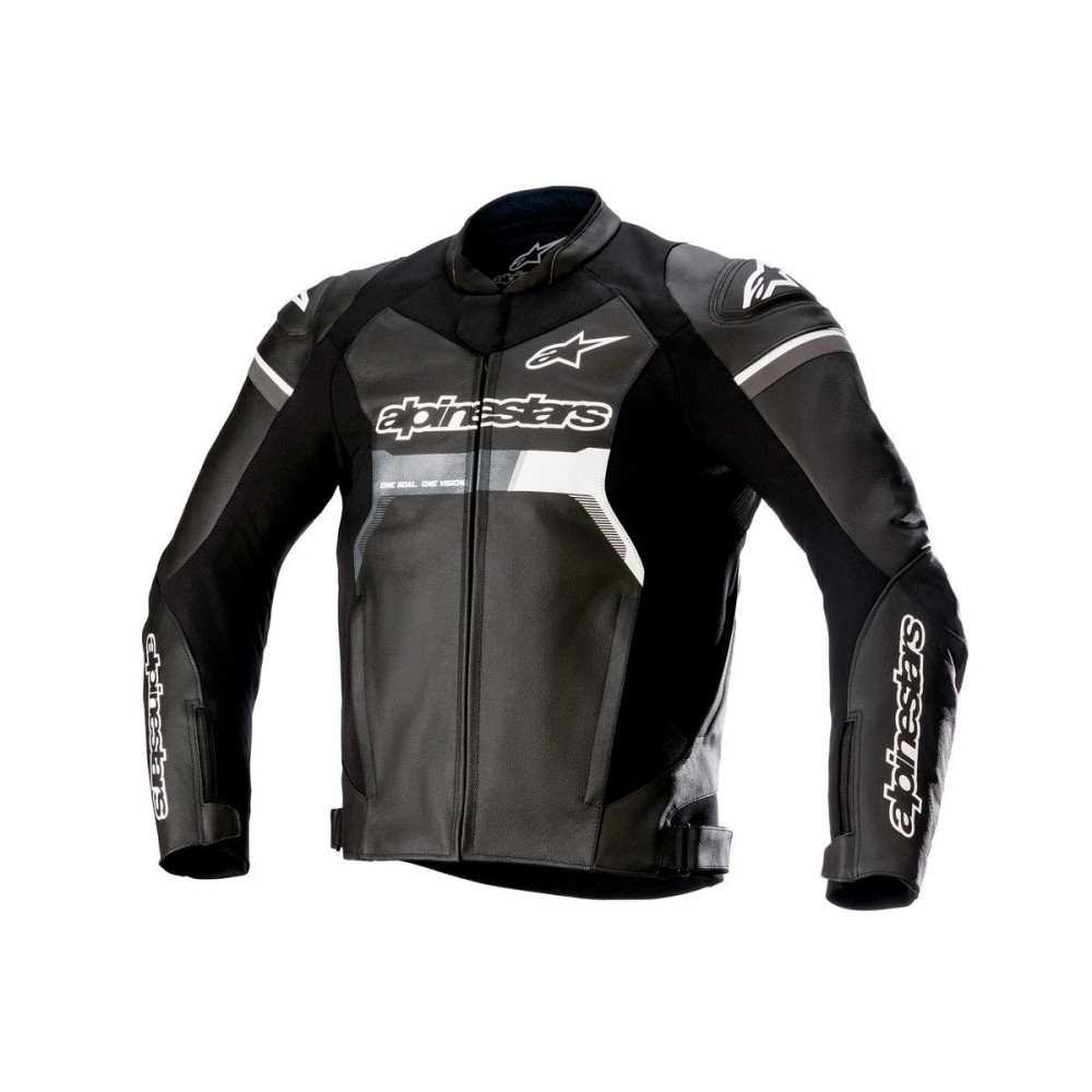 CHAQUETA DE PIEL GP FORCE ALPINESTARS NEGRA