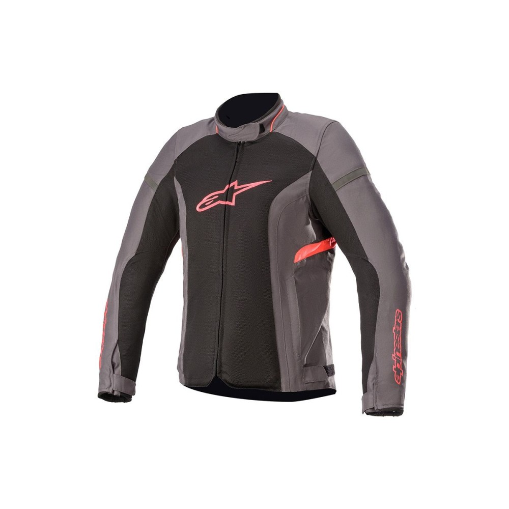 CORTAVIENTOS ALPINESTARS MUJER STELLA T-KIRA V2 NEGRO/ROSA
