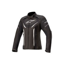 CHAQUETA STELLA T-JAWS V3 WATERPROOF ALPINESTARS NEGRO/BLANCO MUJER
