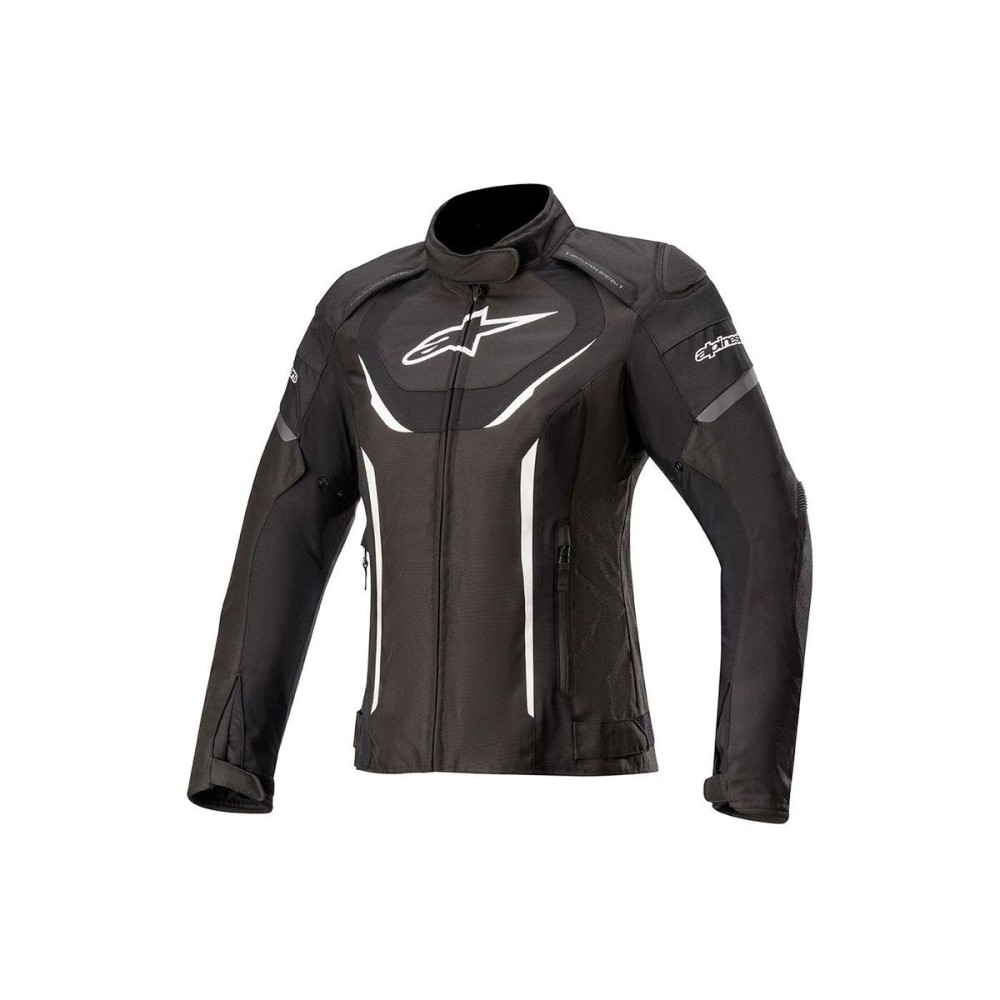 CHAQUETA STELLA T-JAWS V3 WATERPROOF ALPINESTARS NEGRO/BLANCO MUJER
