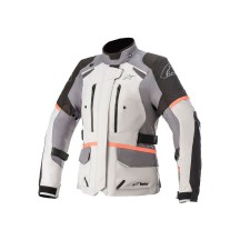 CHAQUETA STELLA ANDES V3 DRYSTAR ALPINESTARS BLANCO/GRIS MUJER