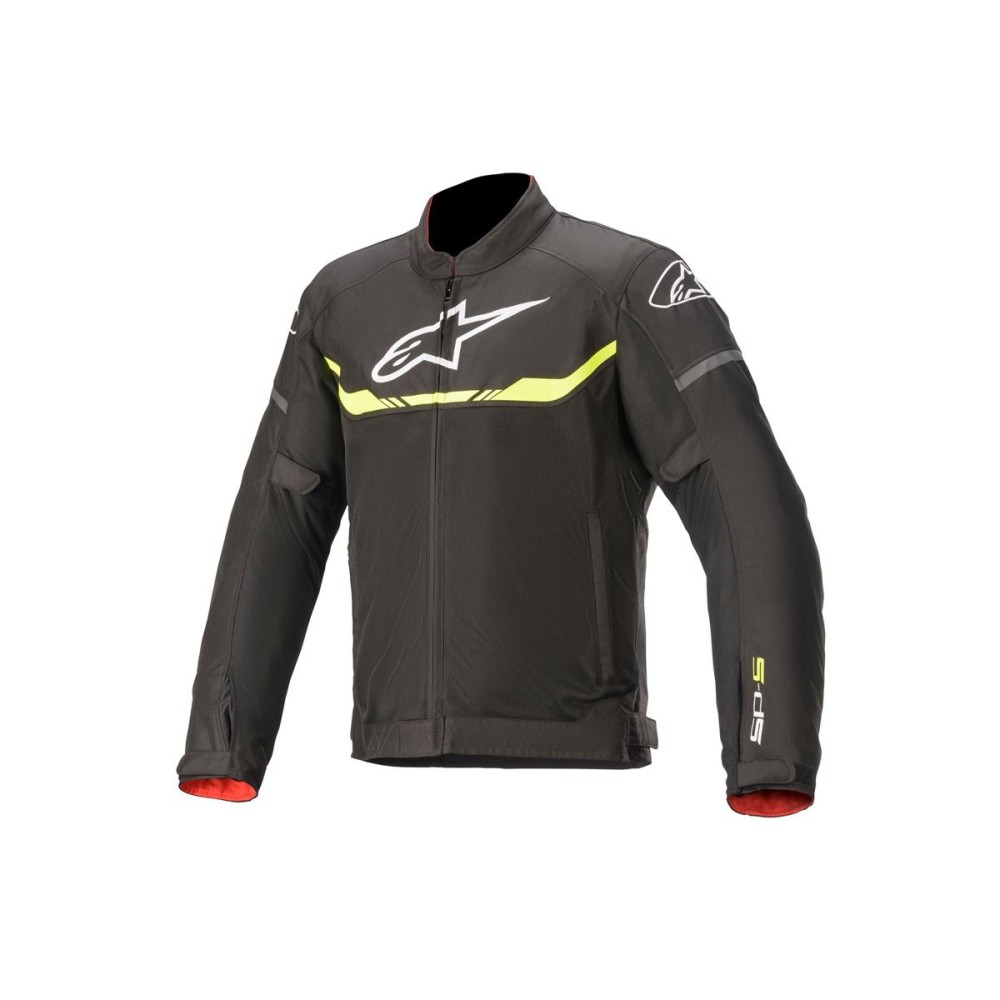 CORTAVIENTOS ALPINESTARS NEGRO / AMARILLO FLUOR T-SP S