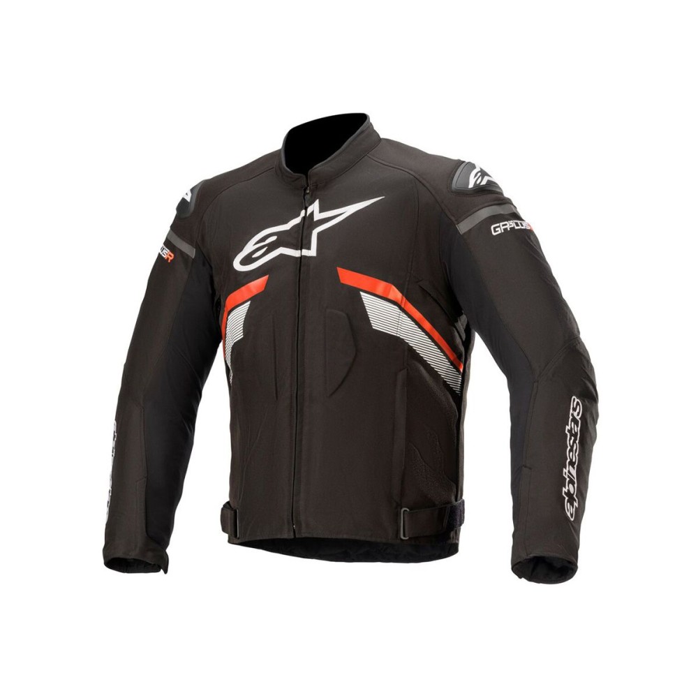CHAQUETA T-GP PLUS R V3 ALPINESTARS NEGRO / BLANCO / ROJO FLUO