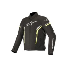 CHAQUETA IMPERMEABLE ALPINESTARS T-SP-1 NEGRO / AMARILLO FLUOR