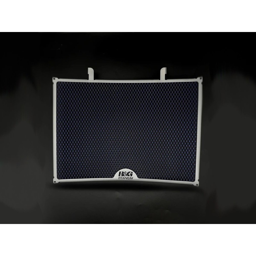 REJILLA DE PROTECCIÓN DE RADIADOR DE TITANIO R&G KAWASAKI ZX-10RR 2021-2023