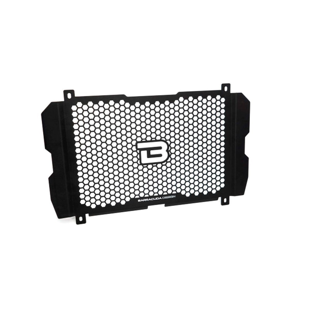 CUBIERTA DEL RADIADOR DE ALUMINIO BARRACUDA NEGRO KAWASAKI Z 900 2017-2025