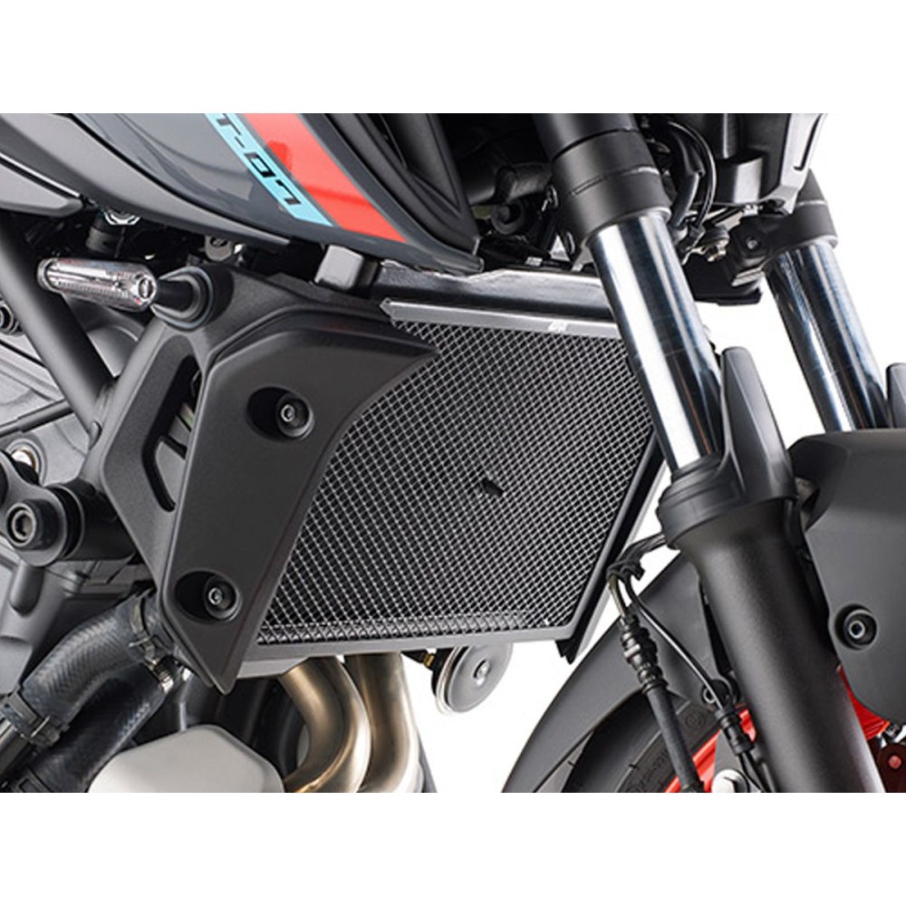 PROTECTOR DE RADIADOR DE ACERO INOXIDABLE NEGRO GIVI YAMAHA MT-07 2021-2022