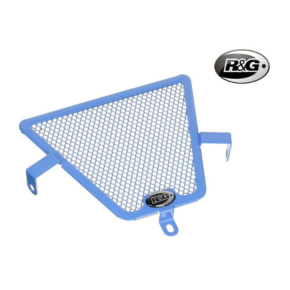 REJILLA DE PROTECCIÓN DEL ENFRIADOR DE AGUA AZUL R&G SUZUKI GSX-R 1000 R 2017-2022 REJILLA DE PROTECCIÓN DEL ENFRIADOR DE AGUA AZUL R&G SUZUKI GSX-R 1000 R 2017-2022