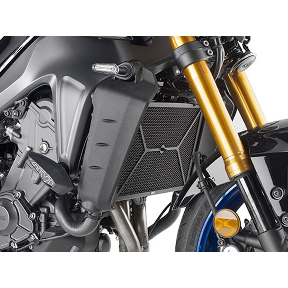 PROTECCIÓN RADIADOR ACERO INOXIDABLE GIVI NEGRO YAMAHA TRACER 9 / GT / GT+ 2021-2023 PROTECCIÓN RADIADOR ACERO INOXIDABLE GIVI NEGRO YAMAHA TRACER 9 / GT / GT+ 2021-2023
