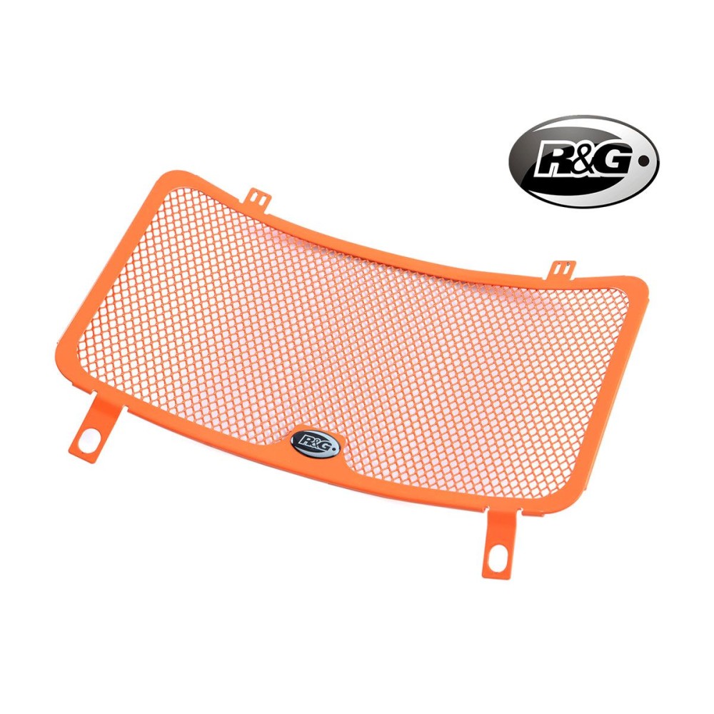 REJILLA PROTECCIÓN RADIADOR AGUA NARANJA R&G KTM DUKE 790 2018-2022 (CON MODIFICA) REJILLA PROTECCIÓN RADIADOR AGUA NARANJA R&G KTM DUKE 790 2018-2022 (CON MODIFICA)