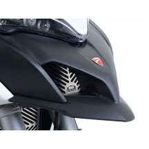 ACEITE DE ACERO INOXIDABLE DE REJILLA DE PROTECCIÓN DEL RADIADOR R&G DUCATI MULTISTRADA 1260 / S / PIKES PEAK 2018-2020