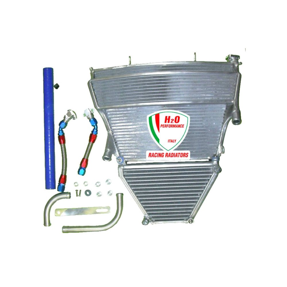RADIADOR DE AGUA + ACEITE AUMENTO DEL RENDIMIENTO H2O SUZUKI GSX-R 1000 2005-2006