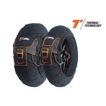 PAR DE CALENTADORES DE NEUMÁTICOS TRIZONE TECNOLOGÍA TÉRMICA TALLA XL BIBRA