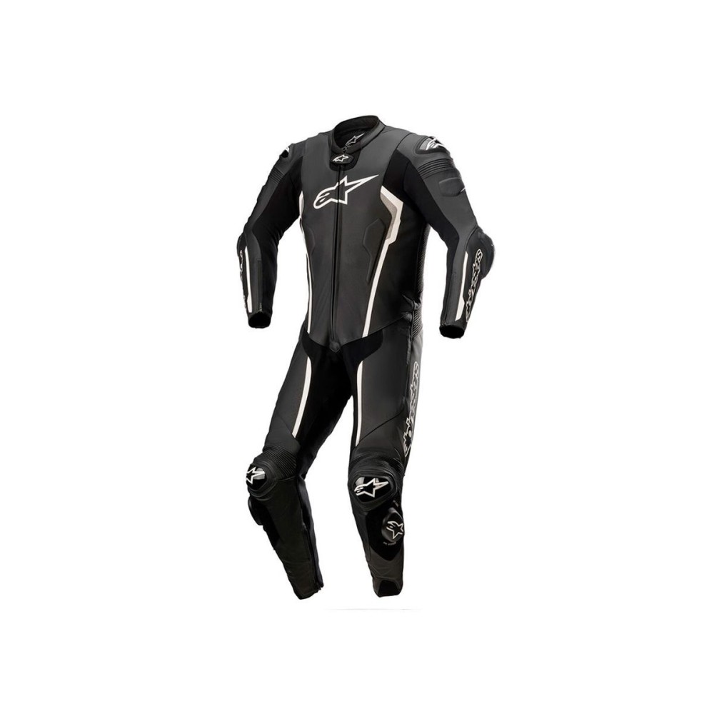 MONO ENTERO DE CUERO MISSILE V2 ALPINESTARS NEGRO/BLANCO