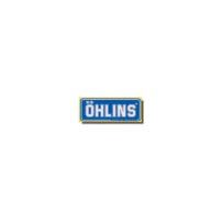 PEGATINA OHLINS AZUL / TRANSPARENTE 31X72 MM