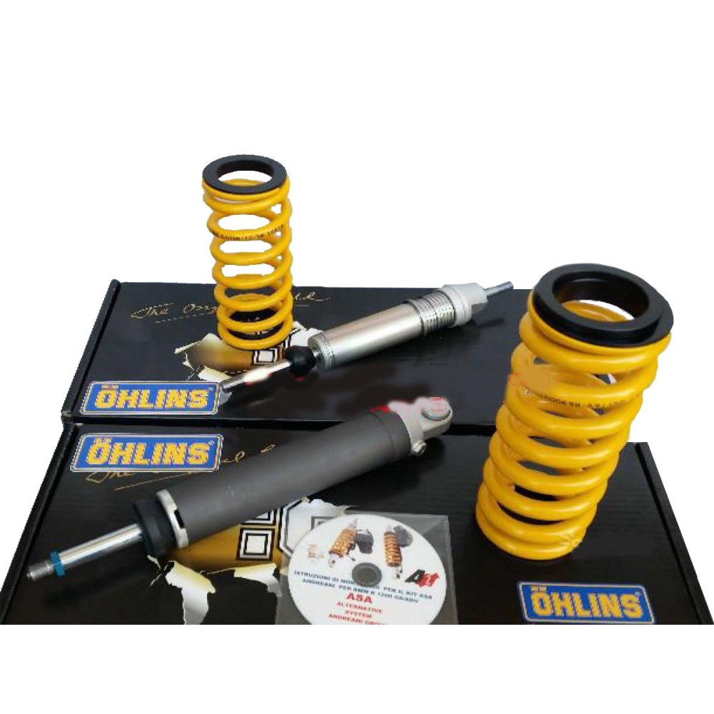 KIT ASA OHLINS DELANTERO + TRASERO SHOWA BMW R 1200 GS