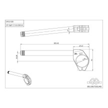 SEMIMANUBRUDANTE PAREJA GP-LIGHT2 53 MM GILLES GILLES HERRAMIENTAS DUCATI PANIGALE V4 / S 2025