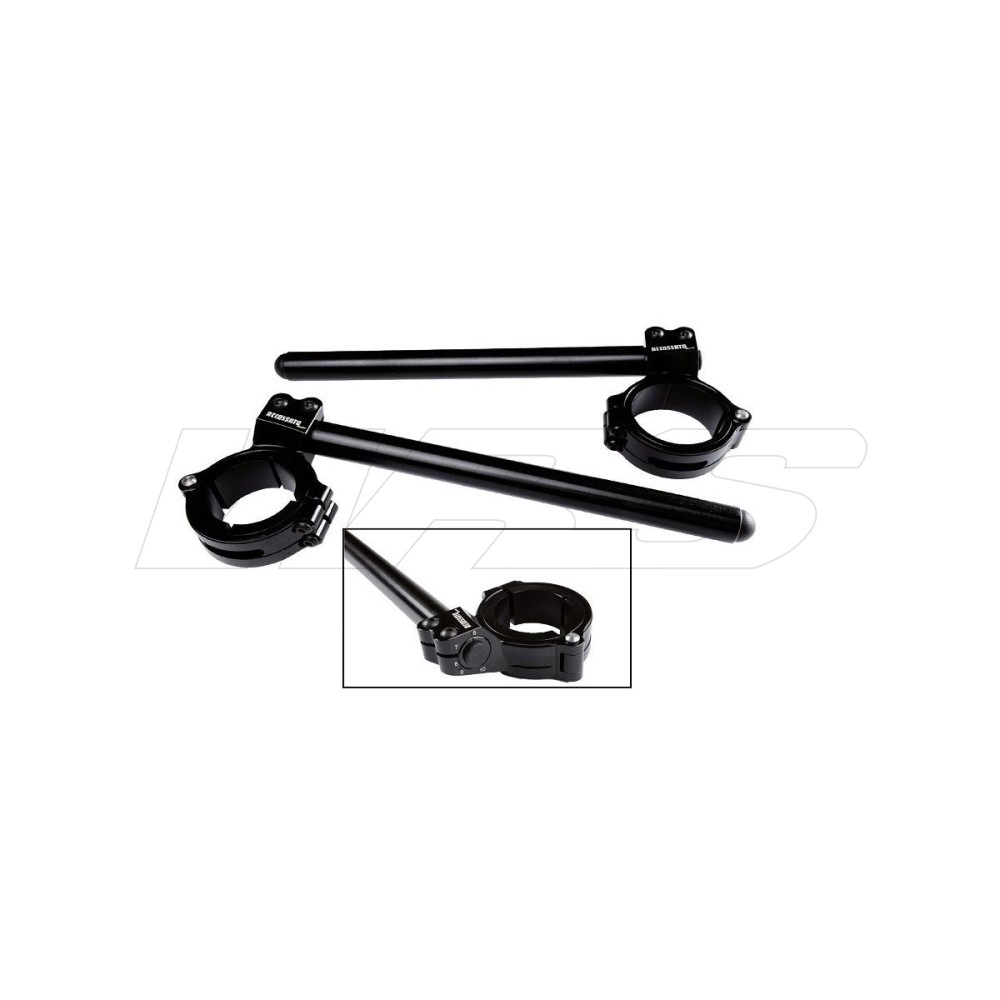 ACCOSSATO PAR DE MANILLARES REGULABLES CON CARCASA 6-10 GRADOS KAWASAKI ZX 9R NINJA  1994-1997