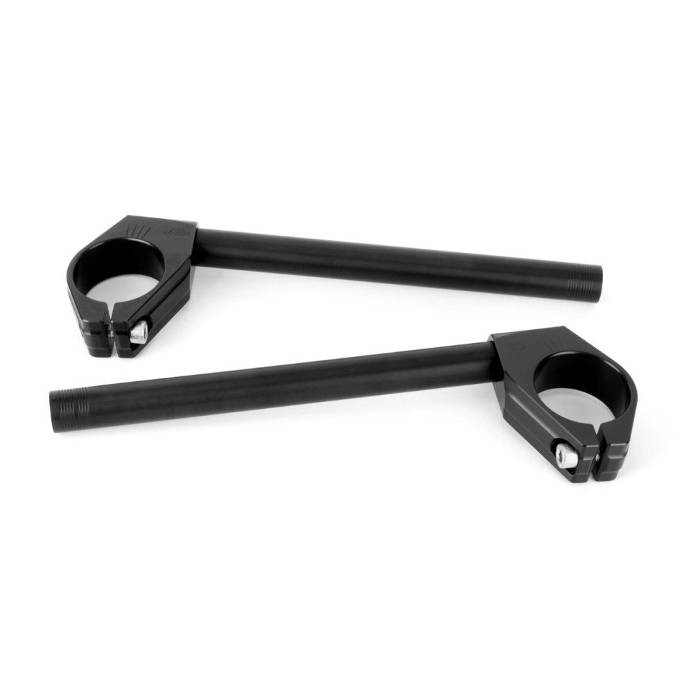 COPPIA SEMIMANUBRI GP-LIGHT 410 NERO GILLES TOOLING 41MM  KAWASAKI NINJA 500 / SE 2024-2025