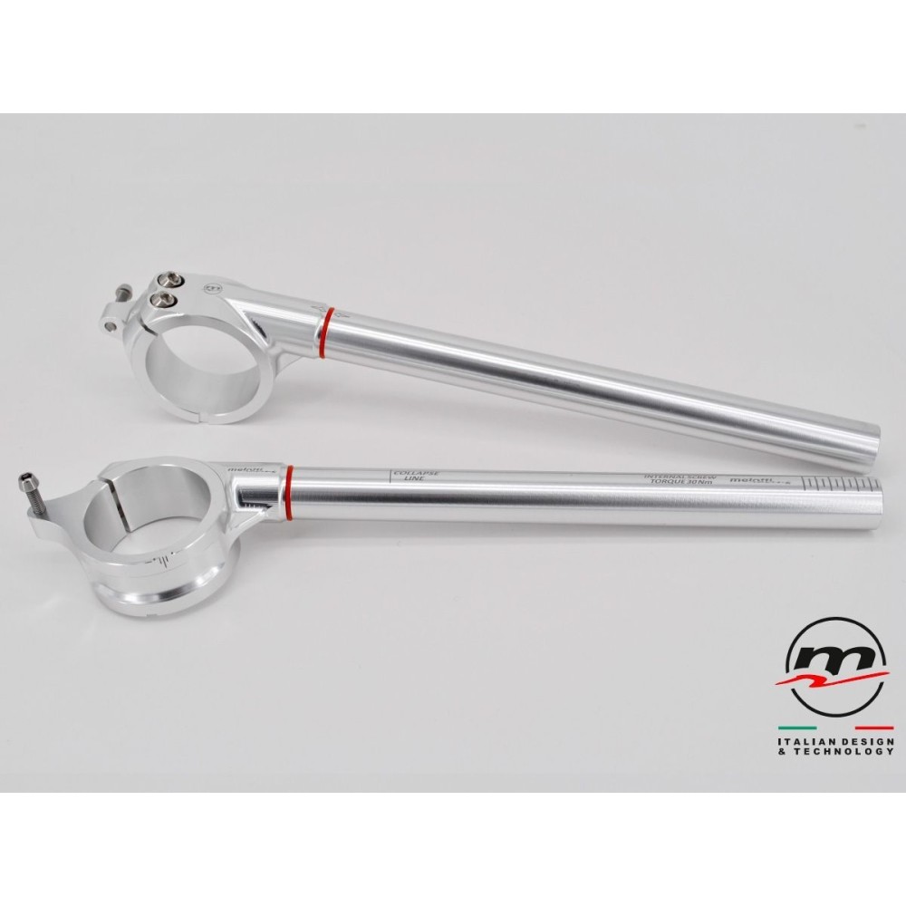 PAR DE MEDIANOS MANILLAR MELOTTI RACING RACING TRIUMPH STREET TRIPLE 765 RS 2017-2024