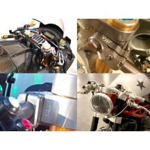 PAR DE MANILLARES AJUSTABLES IMA PIEZAS ESPECIALES MODELO 5R UNIVERSAL