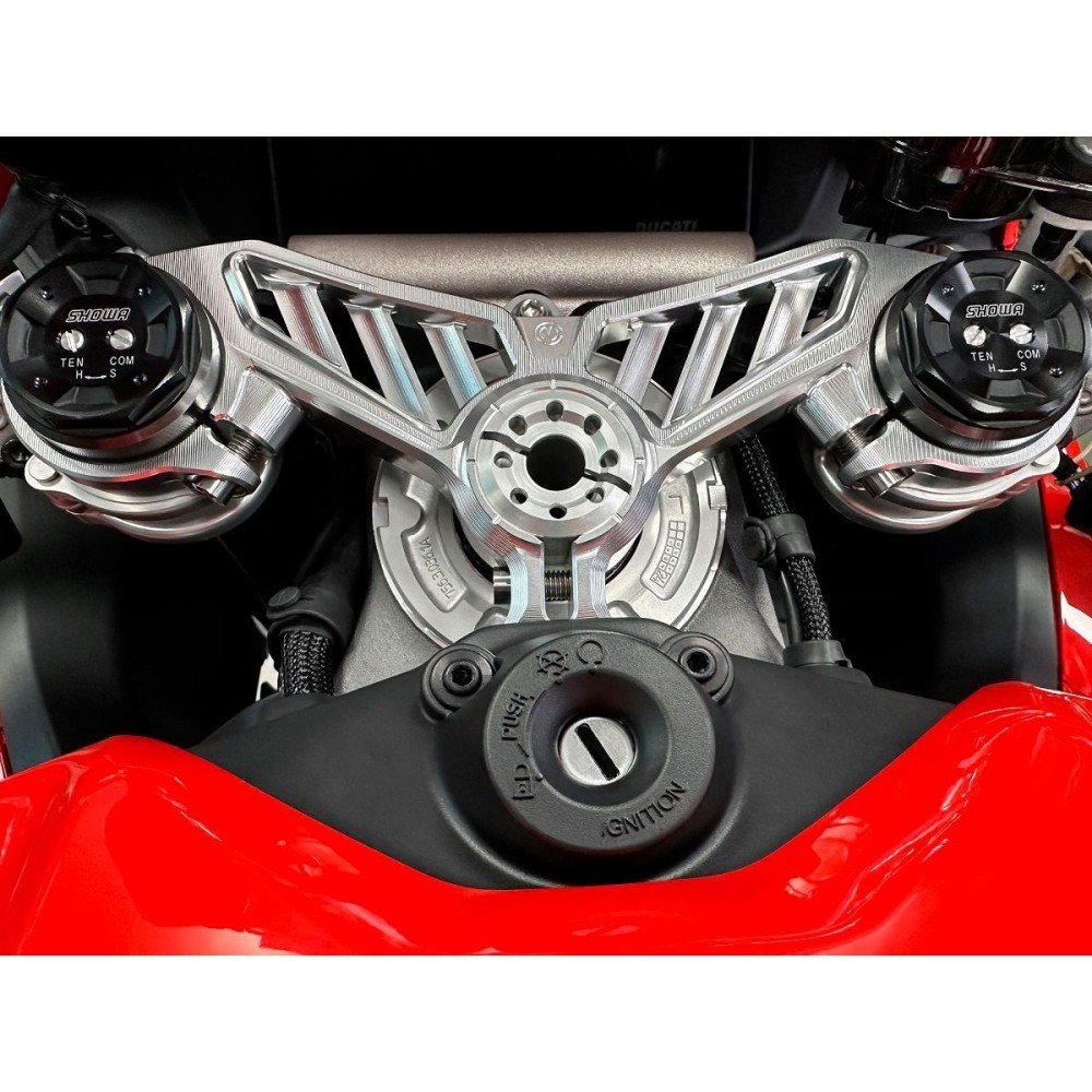 PLACA DE DIRECCIÓN SUPERIOR 53 MM MOTOCORSE DUCATI PANIGALE V4 / S 2025