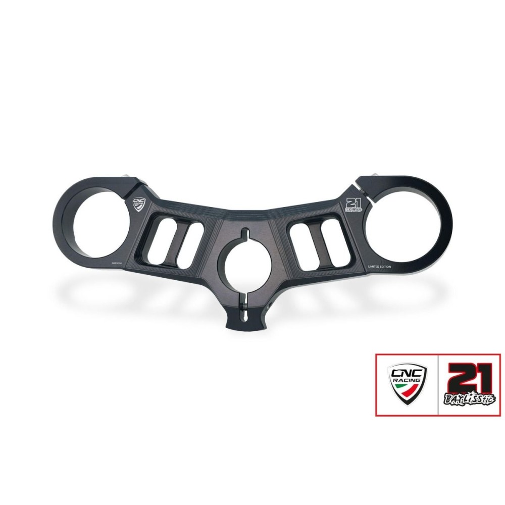 TROY BAYLISS EDITION CNC RACING PLACA DE DIRECCIÓN SUPERIOR DUCATI PANIGALE 1199 / 1299 / 899 / 959
