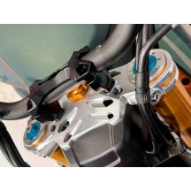 PLACA DE DIRECCIÓN SUPERIOR CON ELEVADOR EVOTECH TRIUMPH SPEED TRIPLE 1200 RS 2021-2024