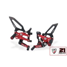 TROY BAYLISS EDITION CNC RACING PLATFORMS AJUSTABLES DUCATI PANIGALE 1199 / 1299