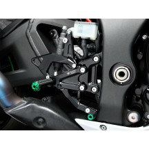 PLATAFORMAS ATRASADAS AJUSTABLES DE BONAMICI RACING KAWASAKI ZX-10R 2016-2020