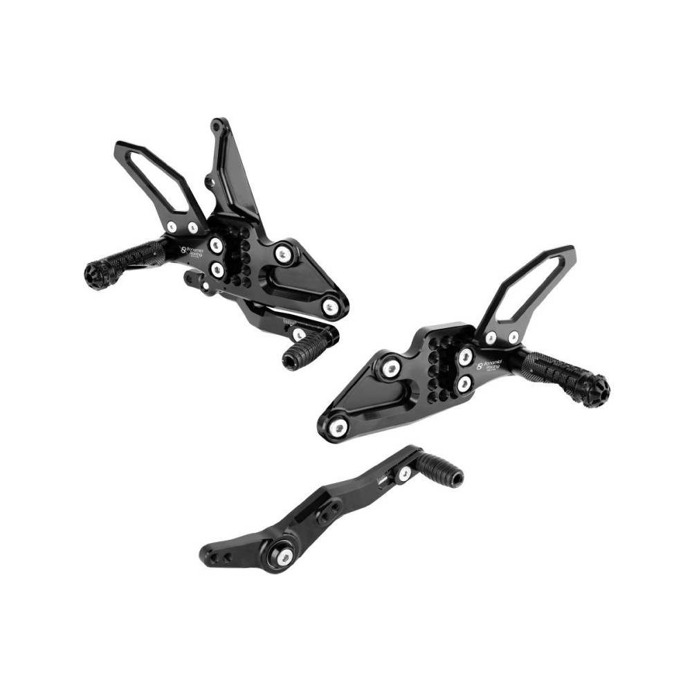 ESTRIBERAS TRASERAS AJUSTABLES BONAMICI RACING SUZUKI GSX-8S / GSX-8R 2023-2024