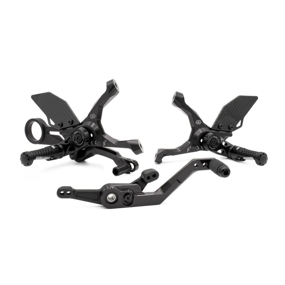 copy of ESTRIBERAS TRASERAS DE ALUMINIO GILLES TOOLING BMW S 1000 R 2021-2024