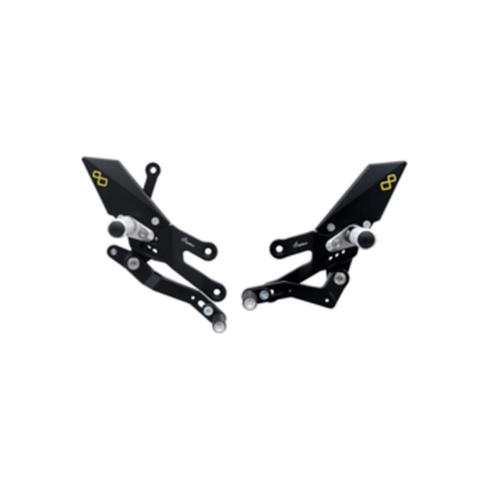 ESTRIBERAS AJUSTABLES ESTRIBERAS ARTICULADAS LIGHTECH YAMAHA R7 2022-2024