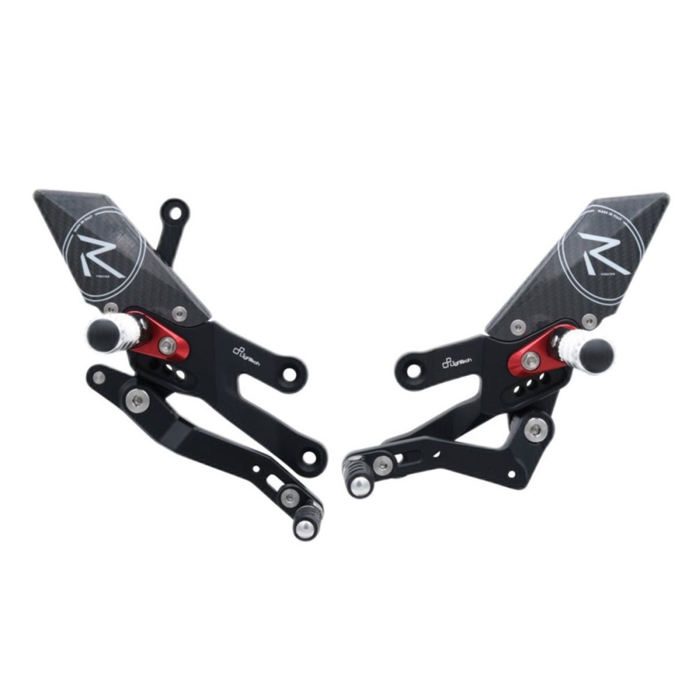ESTRIBERAS AJUSTABLES VERSIÓN R LIGHTECH YAMAHA R7 2022-2024