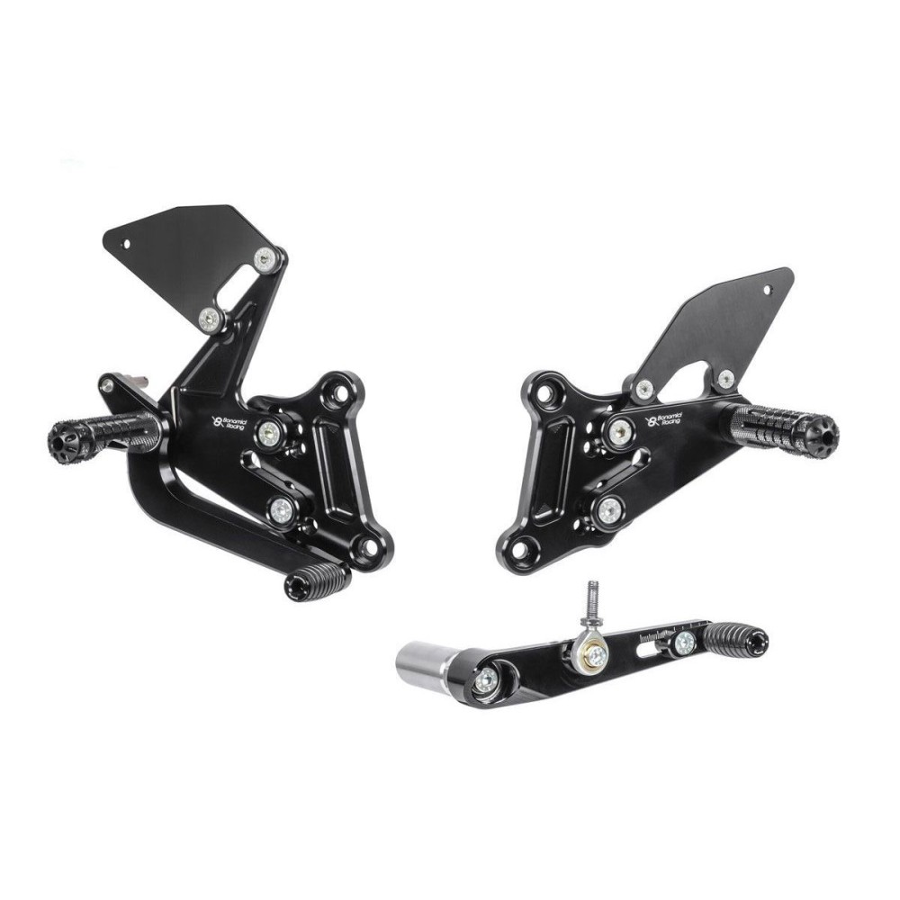 ESTRIBERAS TRASERAS AJUSTABLES BONAMICI RACING HONDA CBR 650 R / CB 650 R 2014-2023