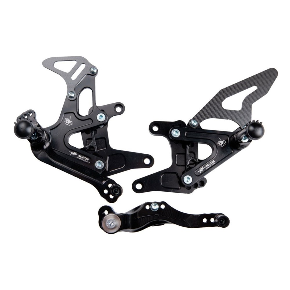 ESTRIBERAS TRASERAS AJUSTABLES ARAÑA MARCHA ATRÁS MV AGUSTA F3 SUPERSPORT MODEL