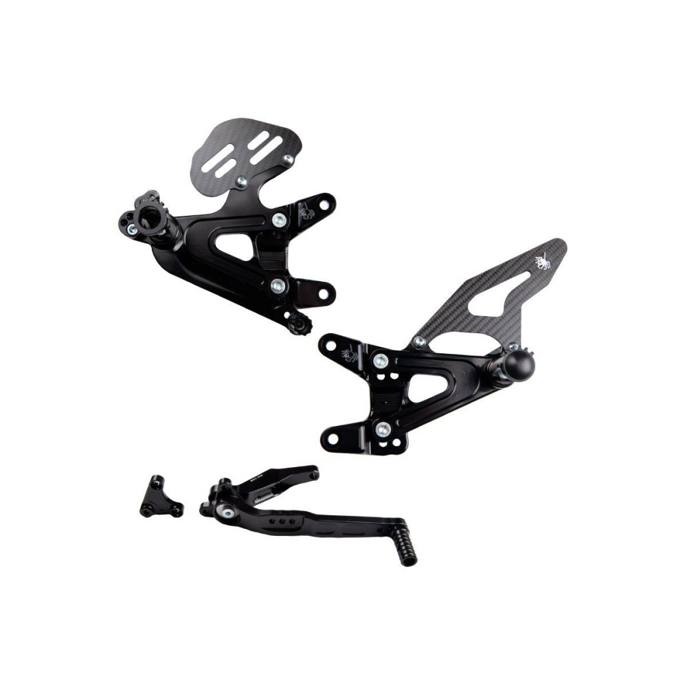 ESTRIBERAS TRASERAS CAJA DE CAMBIOS NORMAL / ARAÑA INVERSA HONDA CBR 1000 RR-R / SP 20-23