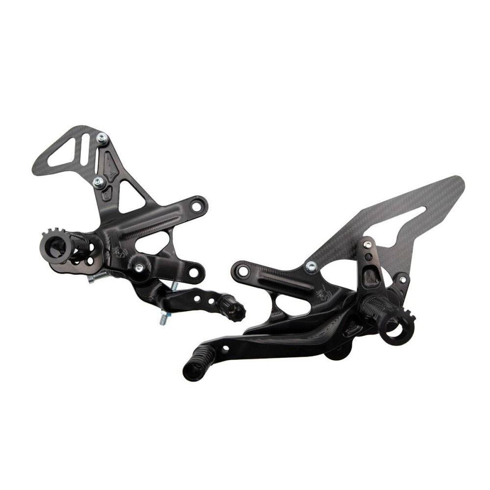 ESTRIBERAS DE MARCHA ATRÁS CAJA DE MARCHA ATRÁS APRC SPIDER APRILIA RSV4 / TUONO V4 2011-2016