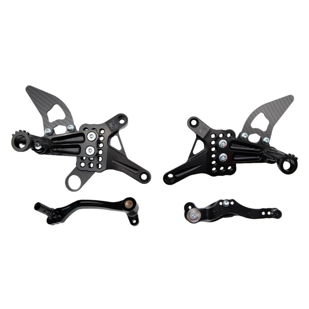ESTRIBERAS TRASERAS CAJA DE CAMBIOS NORMAL / ARAÑA INVERSA MV AGUSTA F3 / BRUTALE 800