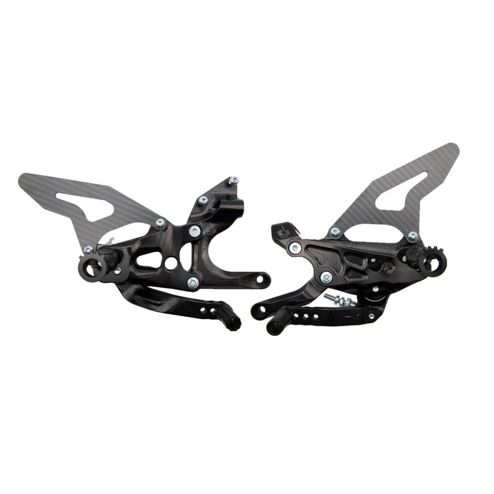 ESTRIBERAS TRASERAS AJUSTABLES SPIDER DUCATI PANIGALE V4 / S / R 2018-2023