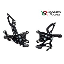 ESTRIBERAS TRASERAS BONAMICI ROAD +KIT DE LUCES APRILIA TUONO V4 2021-2023