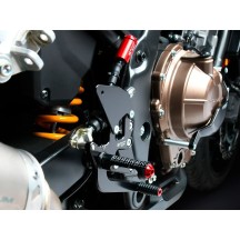 ESTRIBERAS TRASERAS AJUSTABLES BONAMICI RACING HONDA CBR 500 R 2019-2023