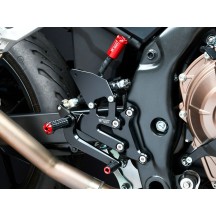 ESTRIBERAS TRASERAS AJUSTABLES BONAMICI RACING HONDA CBR 500 R 2019-2023