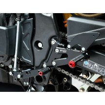 ESTRIBERAS TRASERAS AJUSTABLES BONAMICI RACING HONDA CBR 500 R 2019-2023