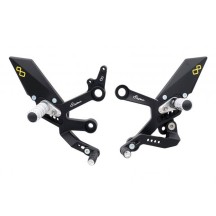 ESTRIBERAS AJUSTABLES ESTÁNDAR/INVERSADO ESTRIBERAS ARTICULADAS LIGHTECH KTM DUKE 890 R 20-23