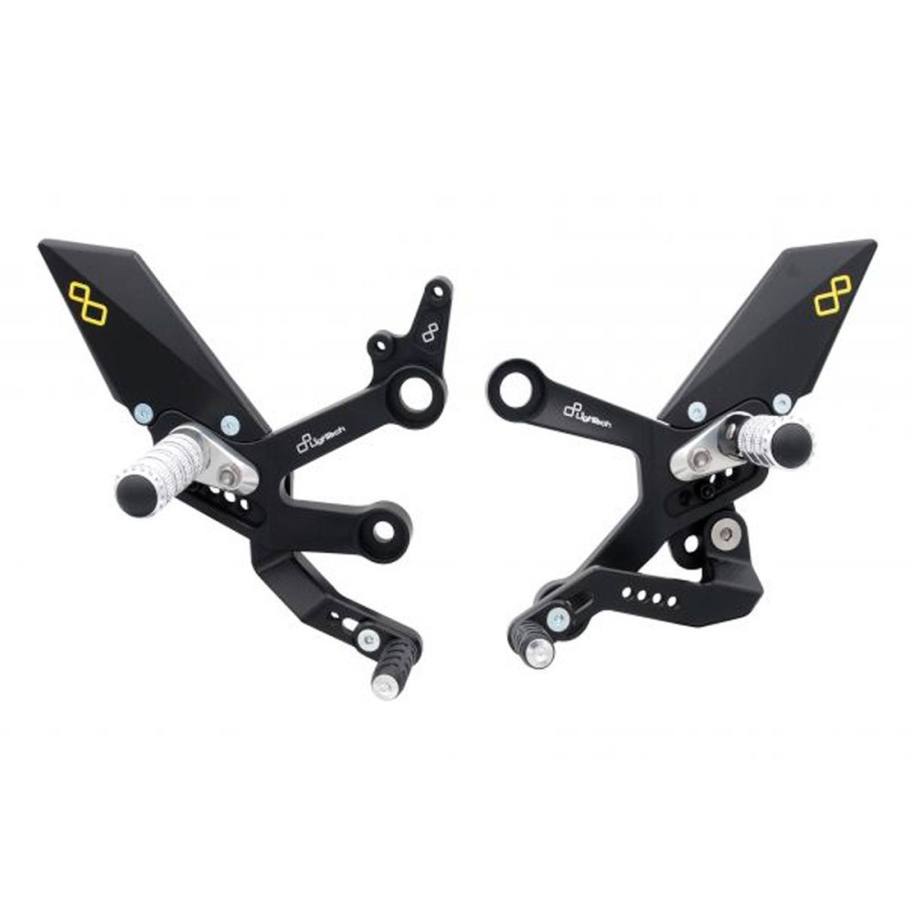 ESTRIBERAS AJUSTABLES ESTÁNDAR/INVERSADO ESTRIBERAS ARTICULADAS LIGHTECH KTM DUKE 890 R 20-23