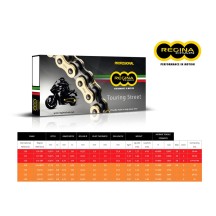 CADENA REGINA 135ZRT PASO 520 DUCATI MONSTER 400 03-04